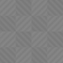 Fototapete - Repeatable pattern w/ squares. Great contrast, alternating black