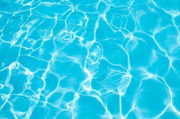 Wall Mural - Ripple water in swimming pool