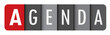 © Web Buttons Inc - Icône vecteur AGENDA