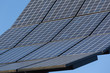 Abstract view of solar panel