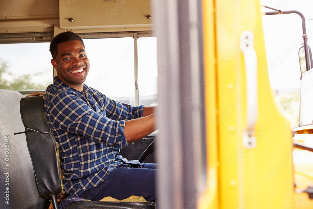 The bus driver was