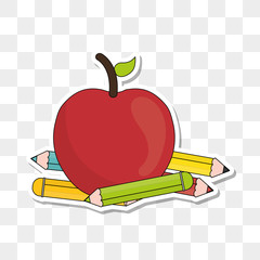 Sticker - Back to school design 