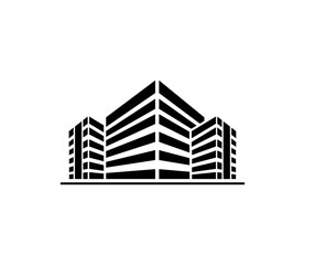 Wall Mural - buildings logo