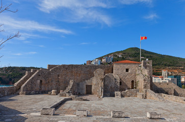 Wall Mural - Citadel in Old Town of Budva