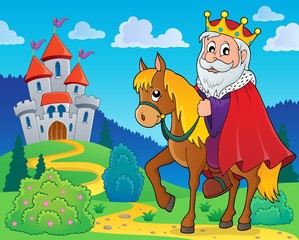 Poster - King on horse theme image 2