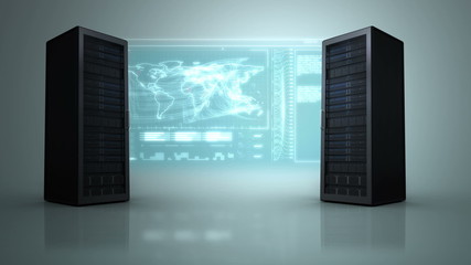 Poster - Video of big data network