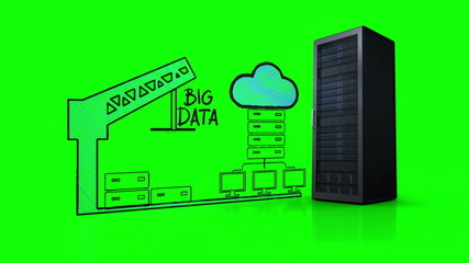 Poster - Video of big data network