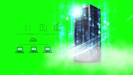 Poster - Video of big data network