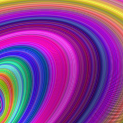 Poster - Colorful elliptical computer generated background