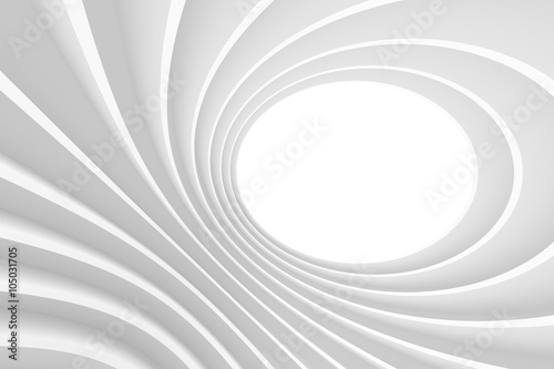 Naklejka dekoracyjna 3d Abstract Architecture Background