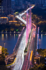 Wall Mural - City night view