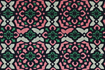Poster - Design of canvas texture for pattern and background