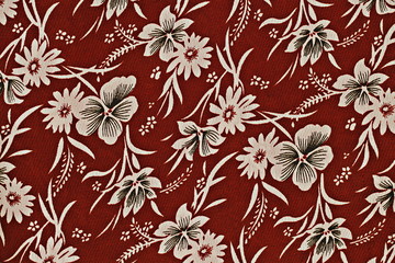 Poster - Design of canvas texture for pattern and background