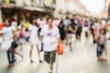© surasaki - Blurred people walking on the street