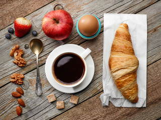 Wall Mural - healthy breakfast ingredients