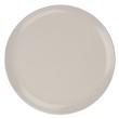 Empty plate  isolated at white background. Top view.