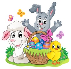 Sticker - Easter basket theme image 5