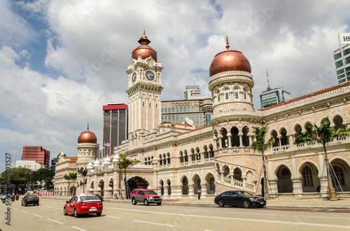 Sultan Abdul Samad Building in Kuala Lumpur Poster