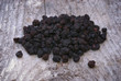 Dried schisandra (Schisandra chinensis)  edible fruit known as 