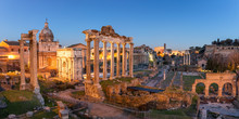 Roman Forum In Rome