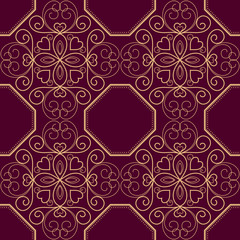 Wall Mural - Ornamental retro pattern