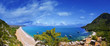 The panoramic view from Olympos Mountain , Kemer, Antalya , Turk