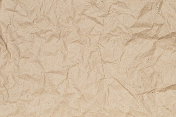 Crumpled paper texture background