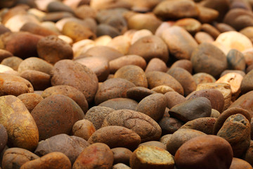 Poster - Pile of stone for pattern and background