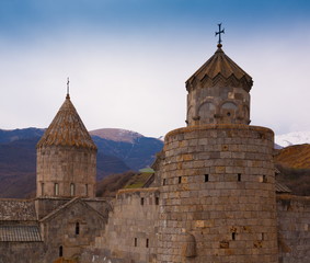 Armenia. Monastery Tatev. Dramatic Day!