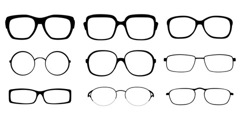 set of spectacle frames