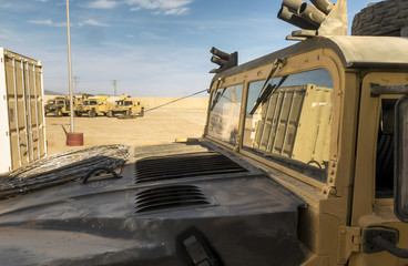 Canvas Print - Vehicle designed for war (Humvee) III