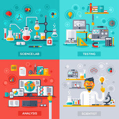 Wall Mural - science lab, testing, analysis, scientist.