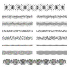 Poster - Graphic design elements - line set