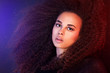 © neonshot - Beauty portrait of african american girl.