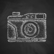 old photocamera icon