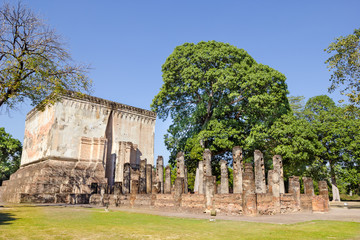 Sukhothai historical park, Sukhothai, Thailand.