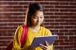 © WavebreakmediaMicro - Focused asian female student using tablet
