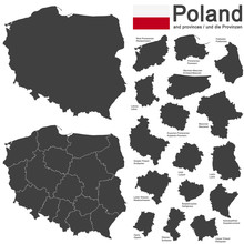 Country Poland And Voivodeships