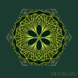 Hexagon pattern design