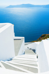  Stairs to the sea. Santorini island, Greece