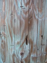 Close-up The Surface Of Old Wooded Pole