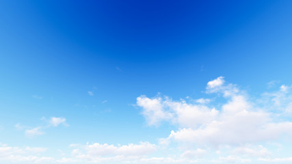 Wall Mural - cloudy blue sky abstract background, 3d illustration