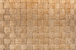 traditional Thai style pattern nature background of brown handicraft weave texture wicker surface for furniture material