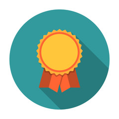Wall Mural - award ribbons flat icon