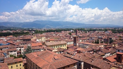 Wall Mural - Lucca in Tuscany, Italy