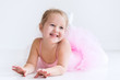 © famveldman - Little ballerina in pink tutu