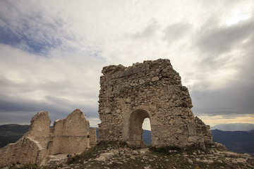 Wall Mural - Ruderi a Rocca Calascio