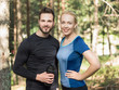 © Myvisuals - Portrait Of Male And Female Runners in nature