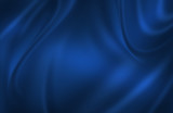 Fototapeta  - Blue satin cloth background