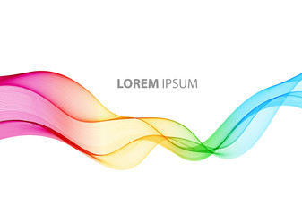 Poster - abstract motion wave illustration
